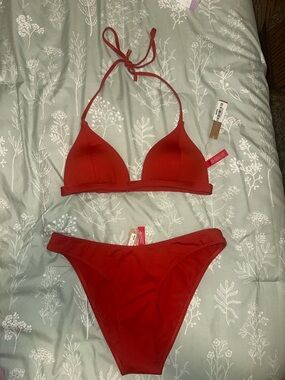SKIMS Signature Bikini Set in Terra